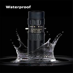 Монокулярний телескоп 4K 10-300X40 Professional Mini BAK4 HD для вулиці synthetic.ua - Фото 1