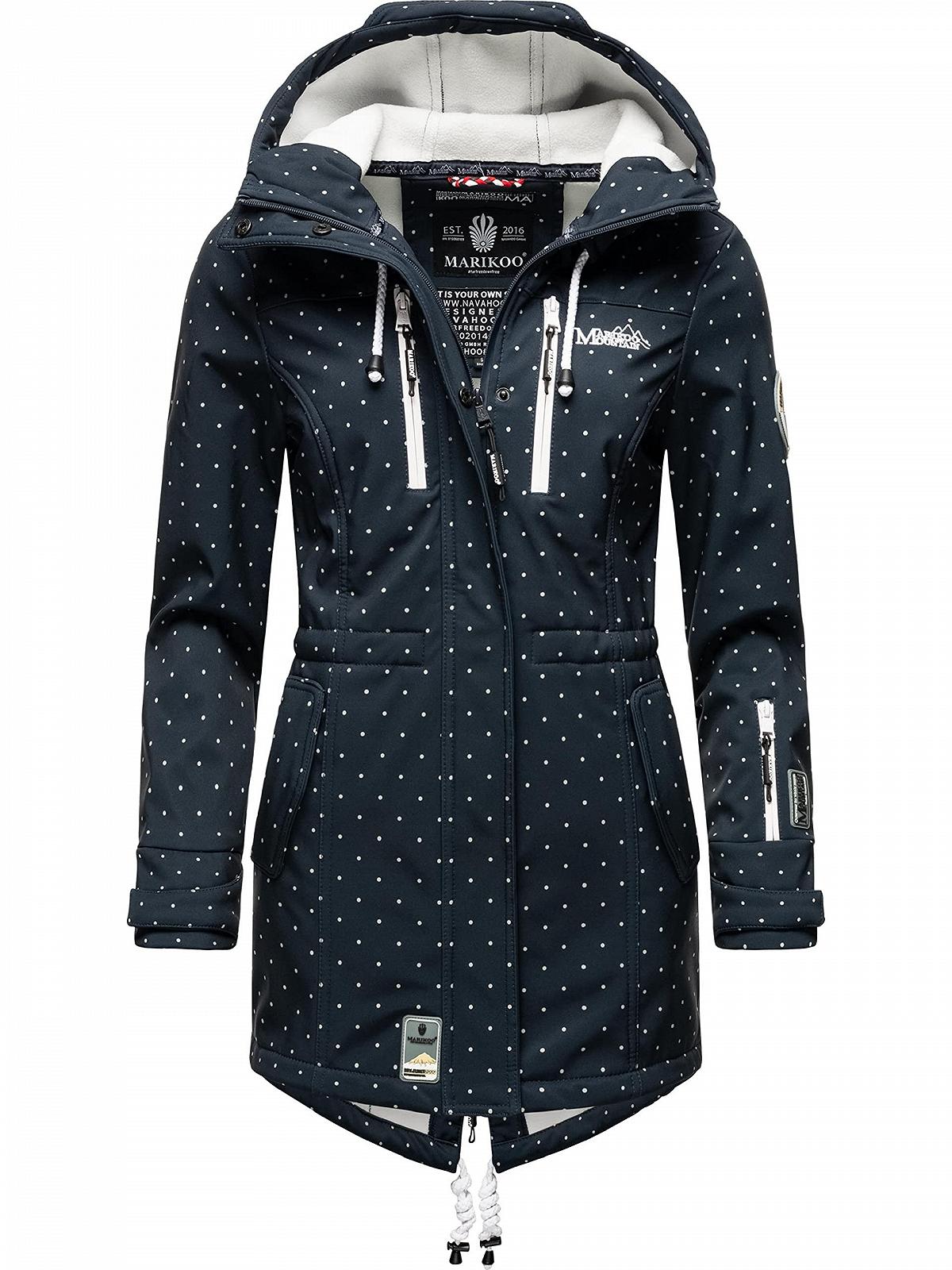 Куртка Демисезонная Marikoo Zimtzicke Женская Softshell Водонепроницаемая с Капюшоном, фото №1