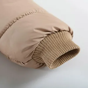 Зимняя куртка Пуховик для девочки Теплая стеганая куртка Флисовая куртка Толстая детская куртка Термокуртка Повседневная ветрозащитная пуховая куртка Легкая дышащая synthetic.ua - Фото 1