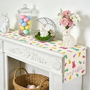 Ранер Artscope Happy Easter кролики весняна святкова 40 x 300 см Кольорова ціна на synthetic.ua - Фото 1 Ранер Artscope Happy Easter кролики весняна святкова 40 x 300 см Кольорова synthetic.ua - Фото 1
