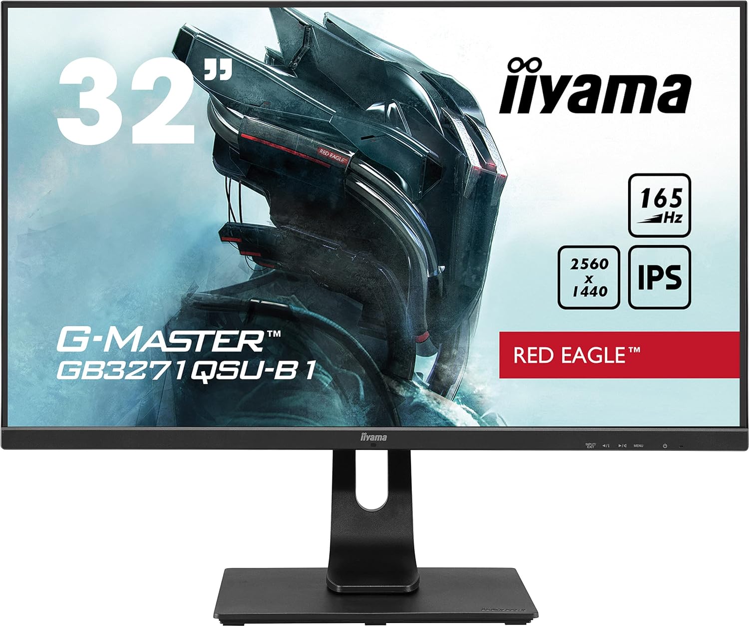 Монітор 32" Iiyama G-Master GB3271QSU-B1 2К IPS 165 Гц, фото №1
