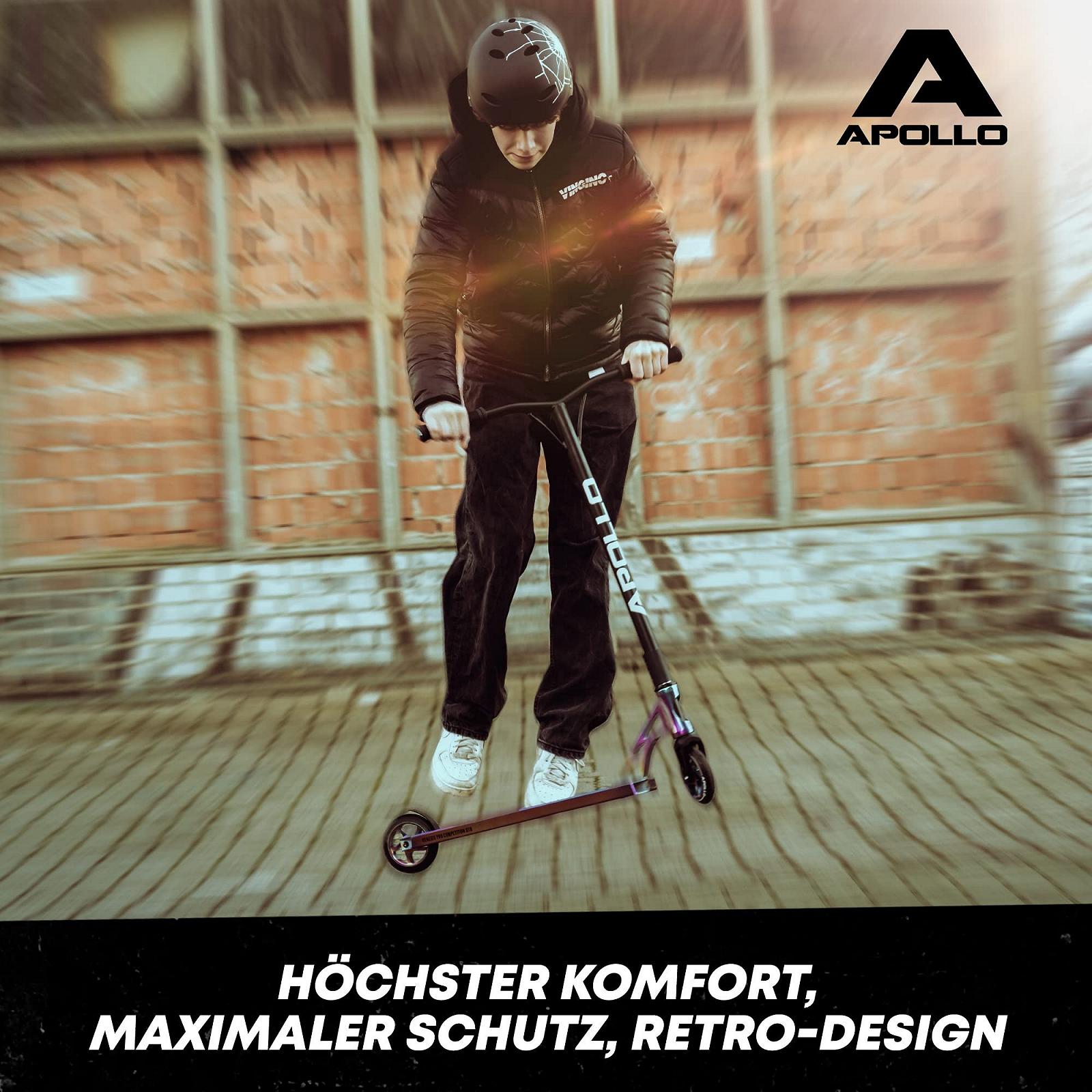 Шлем Apollo Skate, детский, регулируемый, для скейтборда, самоката, BMX, с регулировочным колесом, различных размеров и цветов, фото №7