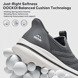 Кросівки ODCKOI Чоловічі Без шнурків Зручні Тенісні кросівки для ходьби synthetic.ua - Фото 1