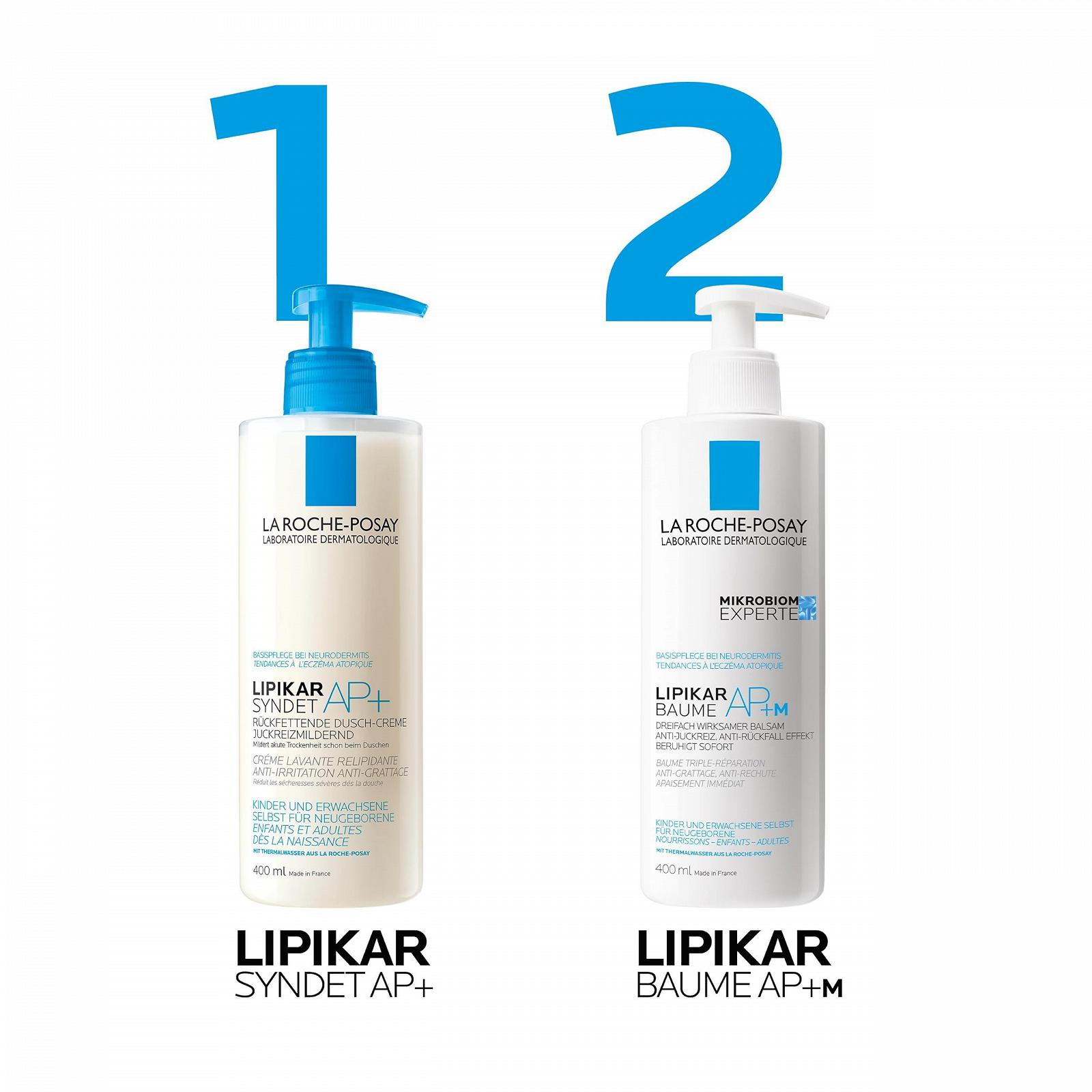 Очищающий крем-гель для душа Roche-Posay Lipikar Syndet AP+, фото №6