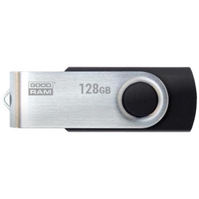 Флеш-накопитель USB3.0 128GB GOODRAM UTS3 Twister Black (UTS3-1280K0R11) 180445, фото №1