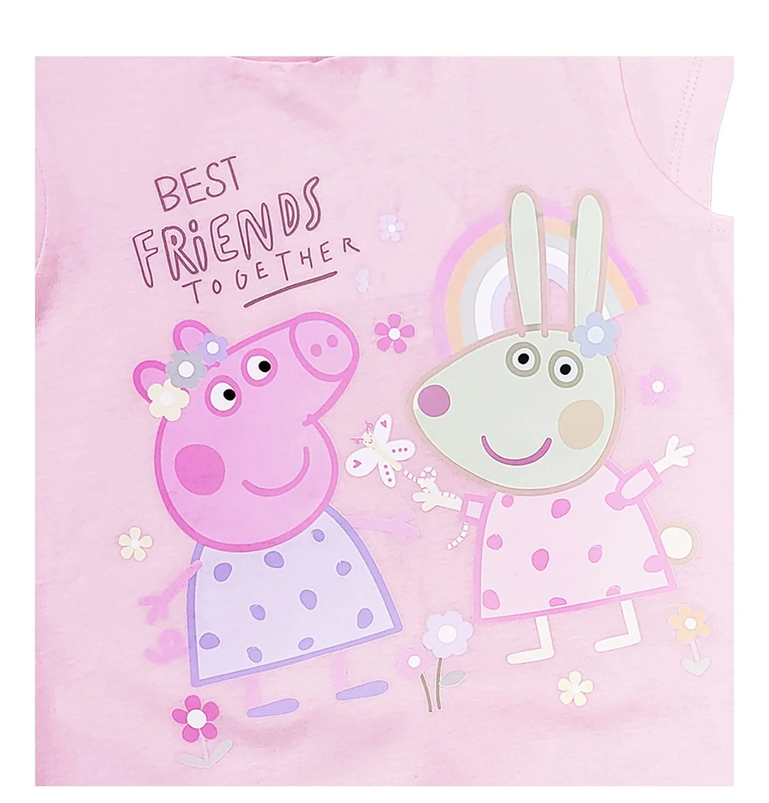 Пижама Peppa Pig Для девочек Шорты Лучшие друзья, фото №4 Пижама Peppa Pig Для девочек Шорты Лучшие друзья, фото №4