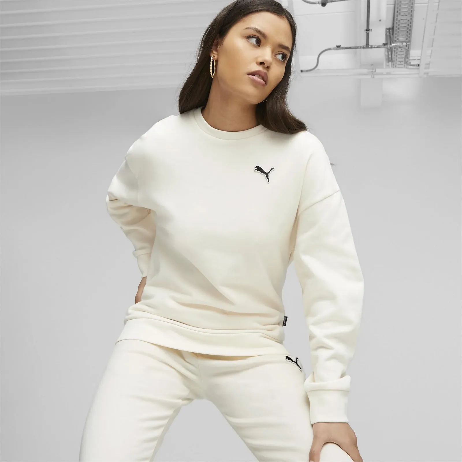 Женская Толстовка PUMA Better Essentials Crew FL, фото №3