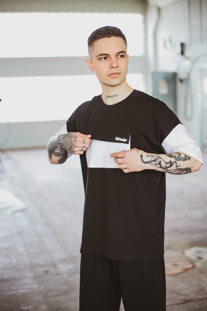 Футболка FreeDom черная с белым, фото №7