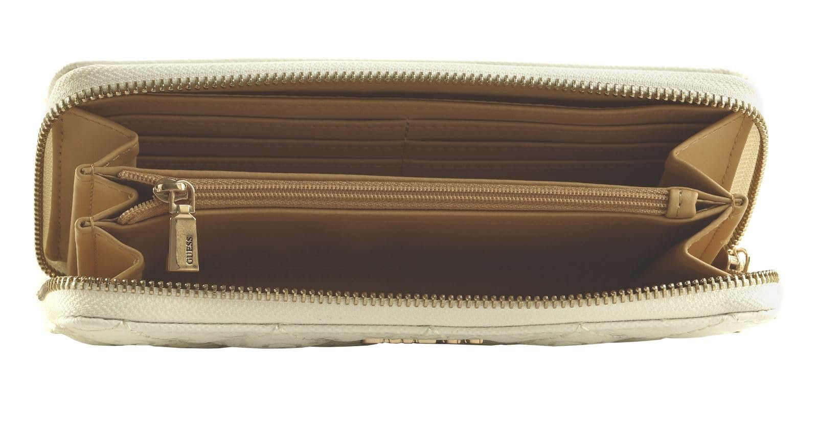 Кошелек GUESS Laurel SLG Large Zip Around Белый, фото №3