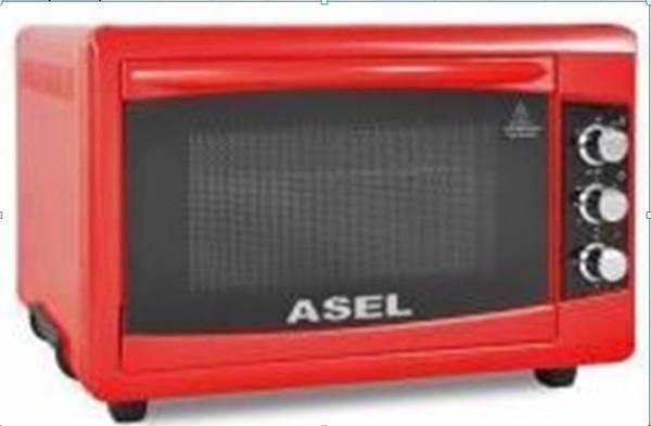 Электрическая духовка Asel AF-33-23 33 л 1300 Вт Красная, фото №1 Электрическая духовка Asel AF-33-23 33 л 1300 Вт Красная, фото №1