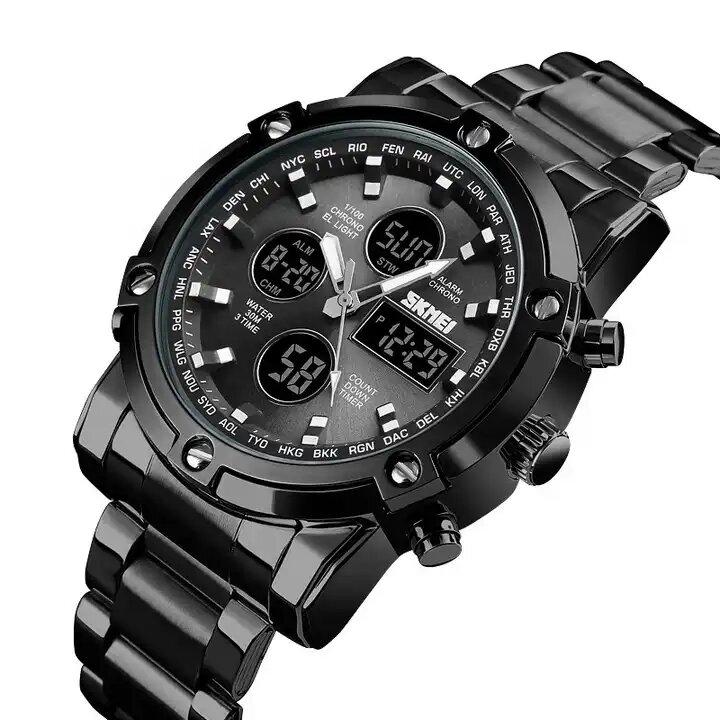 Часы наручные Skmei 1389 Оriginal Black 1389BK, фото №3