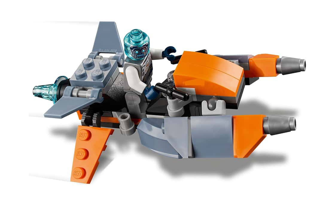 Конструктор LEGO Кібердрон 113 деталей 31111, фото №5