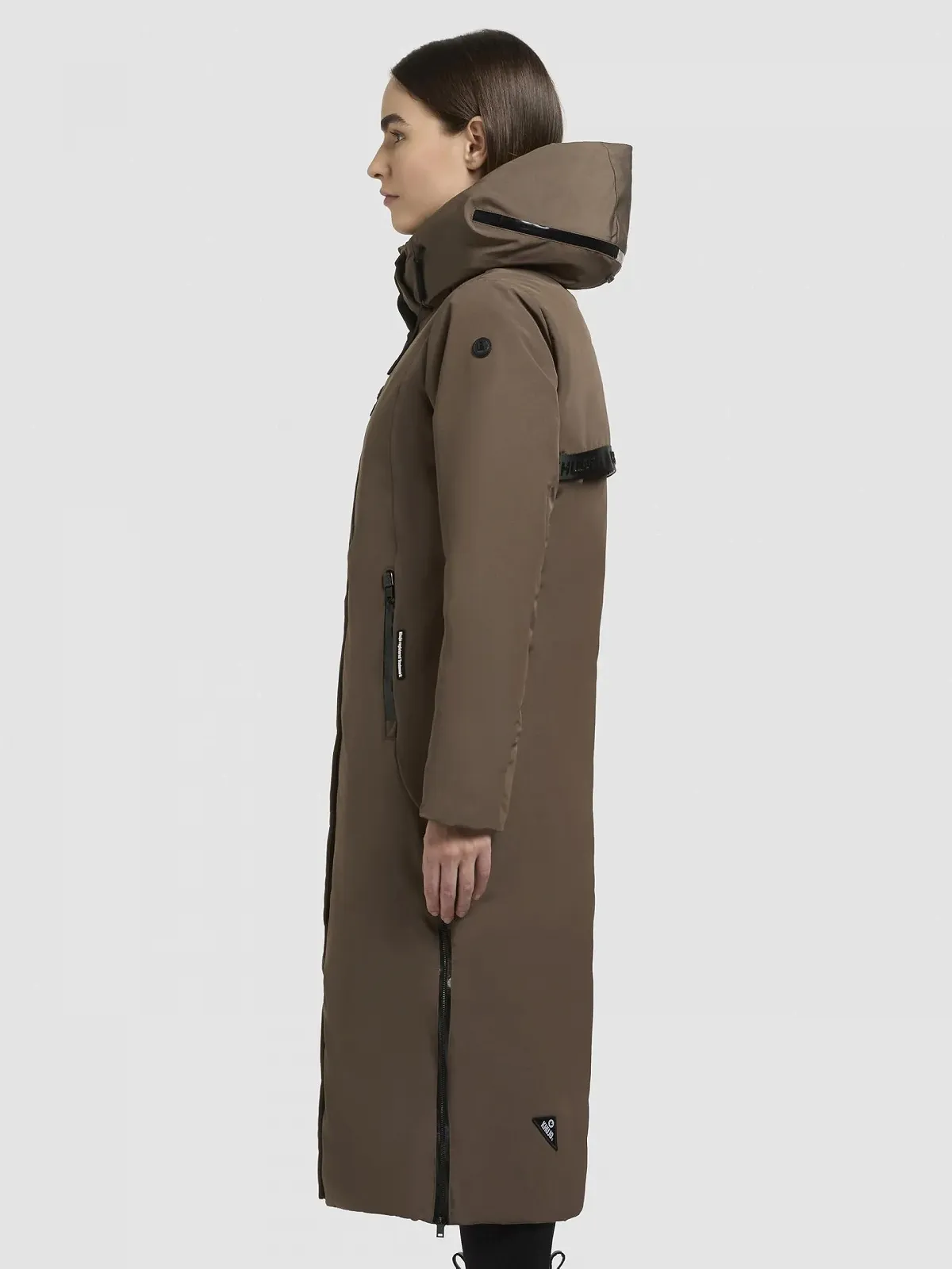 Женское зимнее пальто Khujo Lofi2-YM с большим капюшоном и внутренними ремнями для рюкзака, фото №2 Женское зимнее пальто Khujo Lofi2-YM с большим капюшоном и внутренними ремнями для рюкзака, фото №2