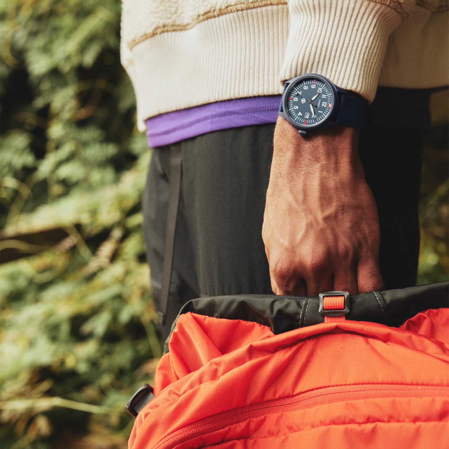 Годинник Timex TW2W23600 Синій Ремінець, фото №7 Годинник Timex TW2W23600 Синій Ремінець, фото №7