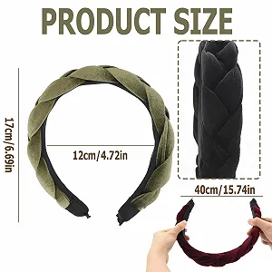 Обруч Оксамитовий Плетений Вінтажний ціна на synthetic.ua - Фото 1 Обруч Оксамитовий Плетений Вінтажний synthetic.ua - Фото 1