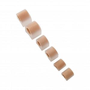 Разделитель для пальцев ног Корректор для косточек 3 пары SEBS кольцевой дизайн Удобная посадка Снятие давления - Фото 1