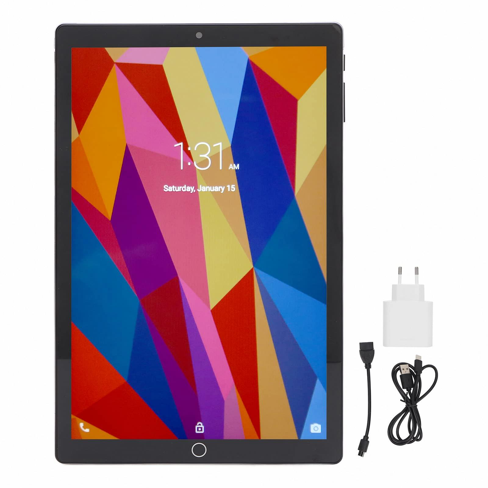 Планшет Elprico Office 10.1 дюйма IPS дисплей 6GB RAM 128GB ROM Octa Core CPU зелёный, фото №1