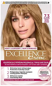 Фарба для волосся L'Oreal EXCELLENCE 7.3 Золотистий Блонд - Фото 1