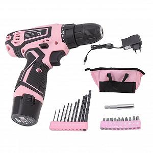 Шурупокрут Cordless Rechargeable 12V Pink - Фото 1