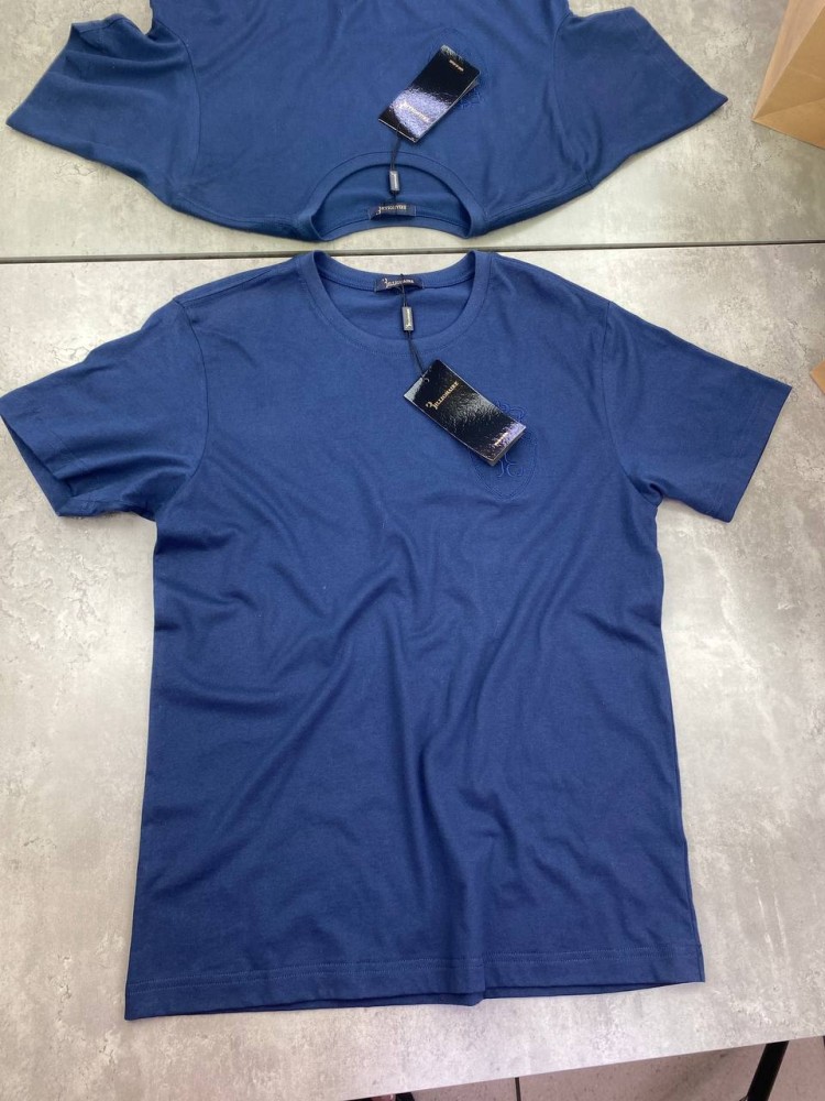Синяя футболка Billionaire f533, фото №1