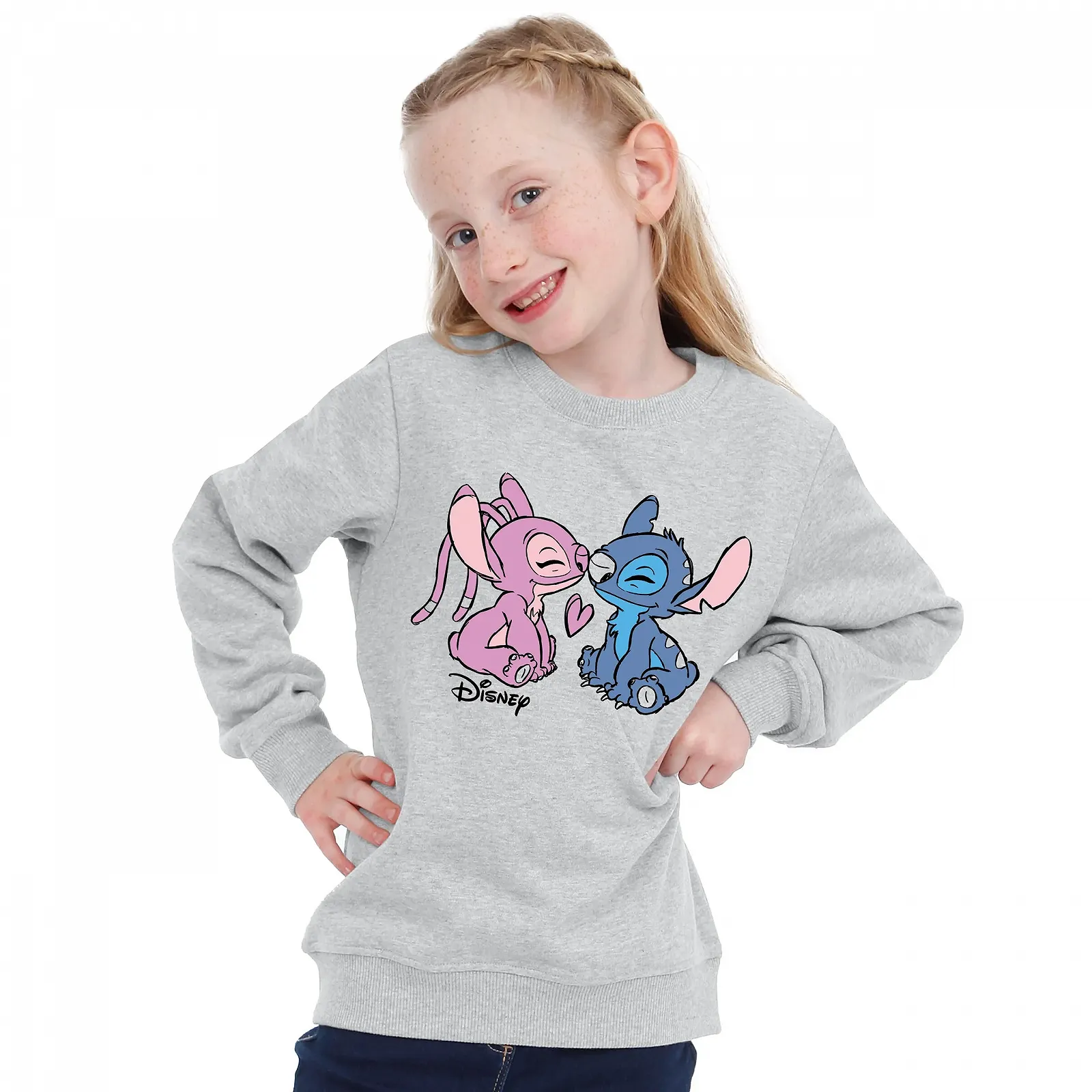 Худі Disney Stitch Lilo and Stitch, Пуловер, для дівчат, з капюшоном, Angel, фото №2