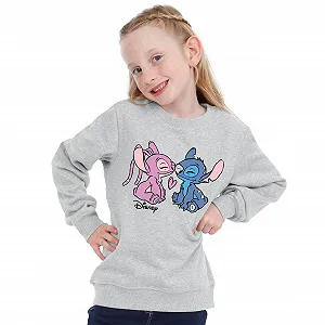 Худи Disney Stitch Lilo and Stitch, Пуловер, для девочек, с капюшоном, Angel synthetic.ua - Фото 1