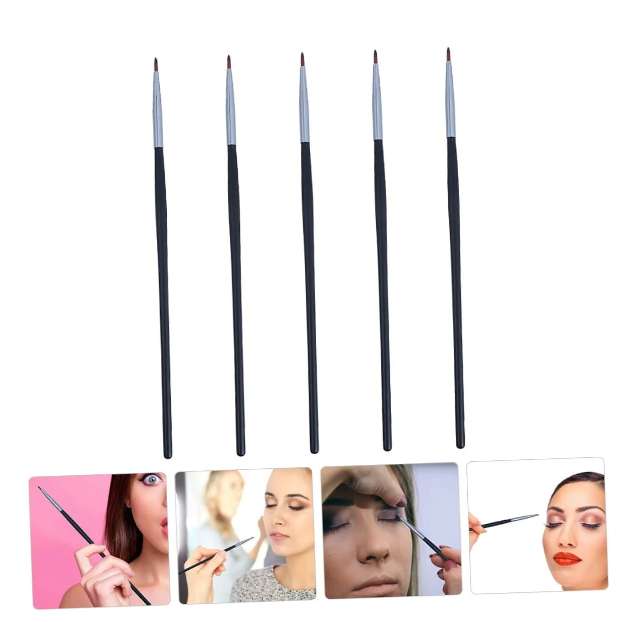 Кисти для подводки для макияжа, фото №4 Кисти для подводки для макияжа, фото №4