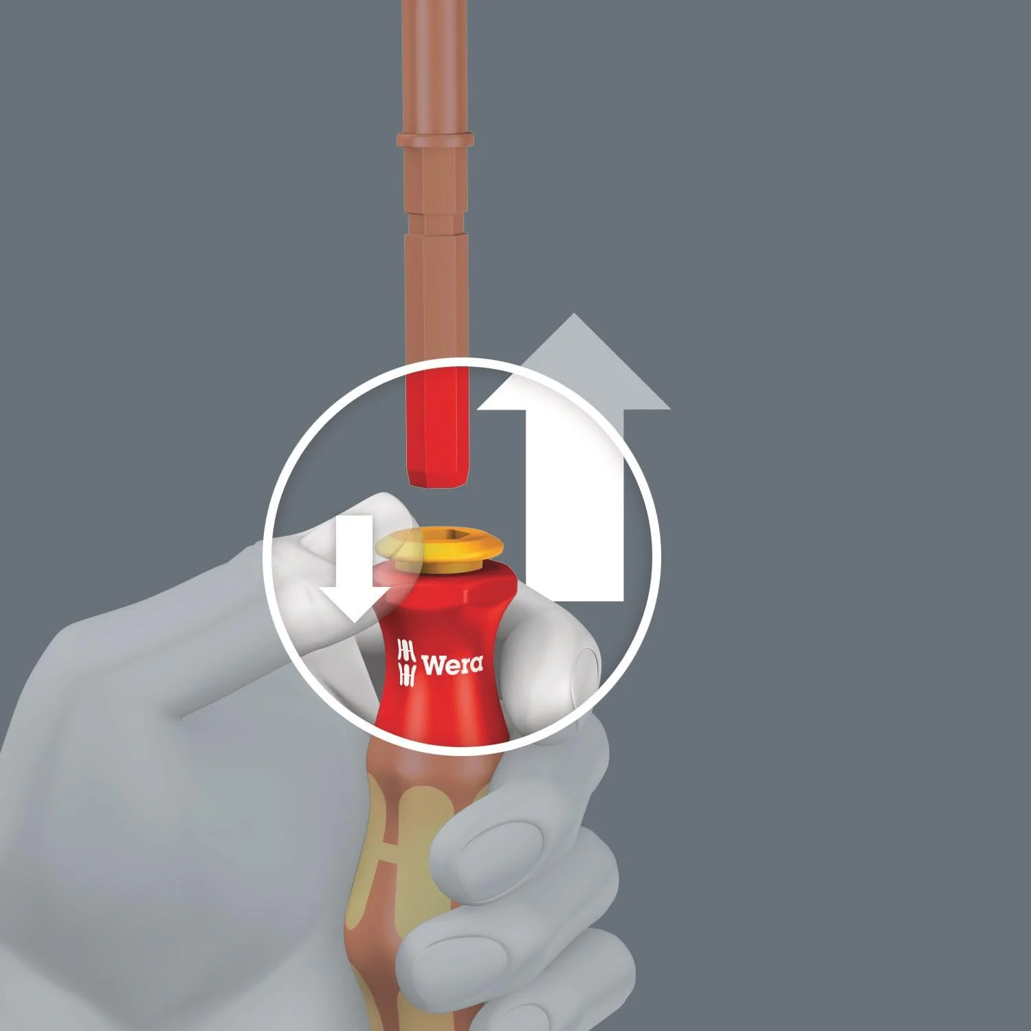 Набір викруток Wera Kraftform Compact 05136027001 VDE 17 Extra Slim 1, фото №5