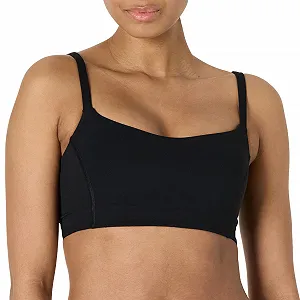 Спортивний бюстгальтер Amazon Essentials Active FormFlex м'який для йоги з вирізом сердечком - Фото 1