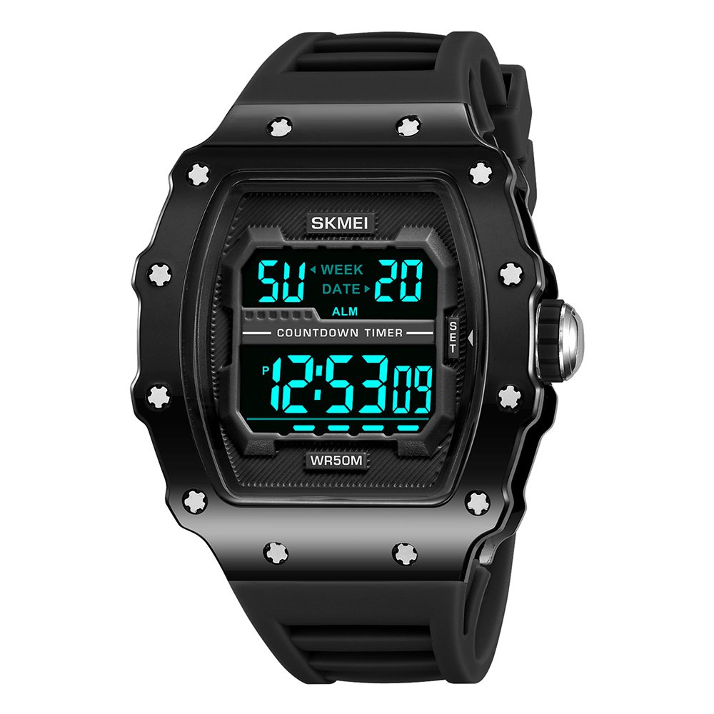 Годинник Skmei 2296BTBKBK Bright Black, фото №2
