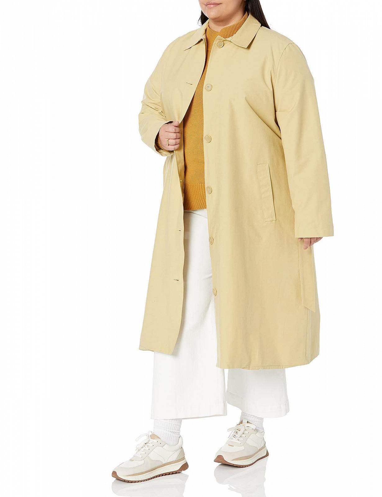 Тренч Amazon Essentials Вільного Крою Водовідштовхувальний, фото №7 Тренч Amazon Essentials Вільного Крою Водовідштовхувальний, фото №7