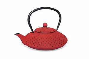 Чайник-заварник Чавунний MAOCI Kambin 1.2 л Червоний - Фото 1