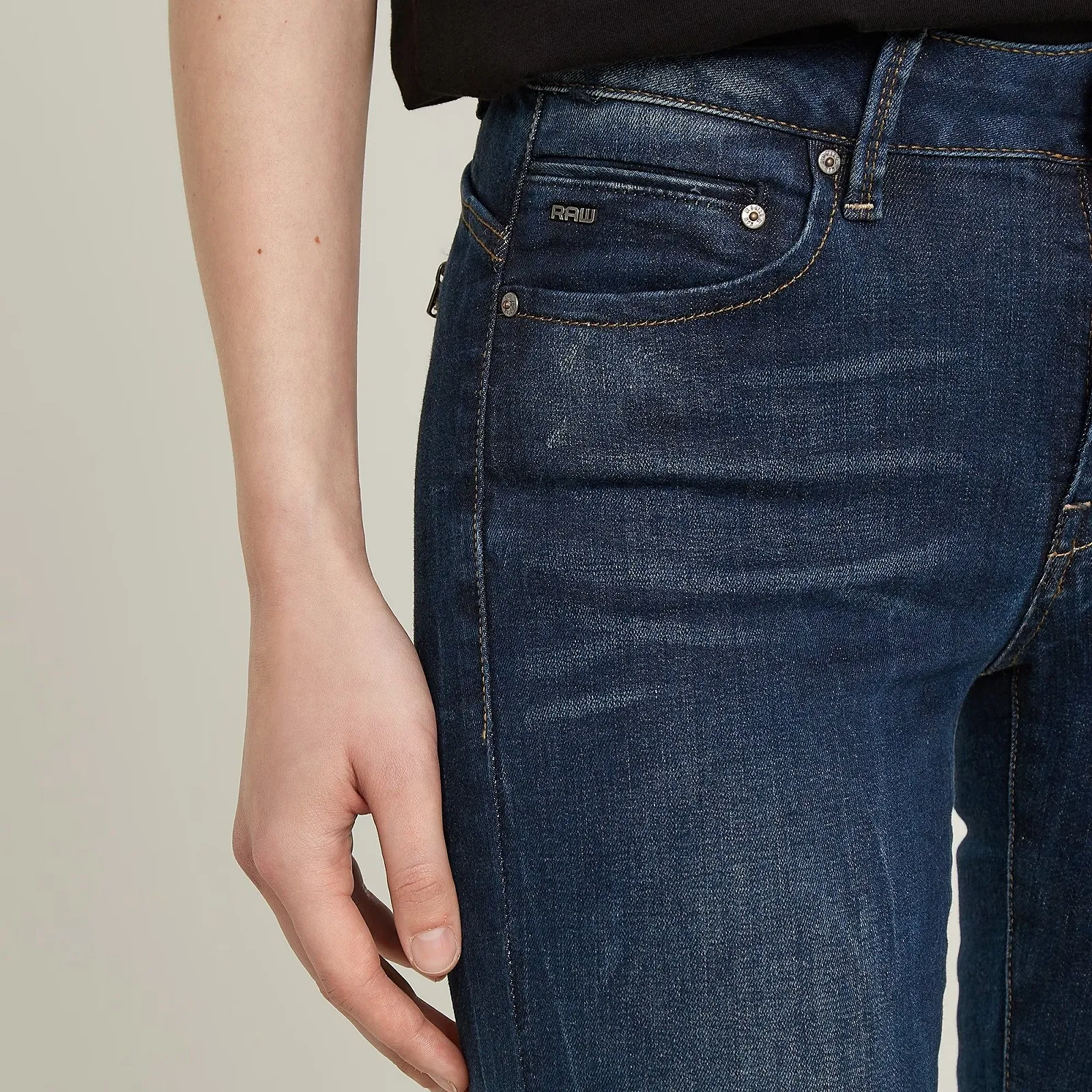 Женские джинсы G‑Star Midge Mid Waist Skinny Neutro Stretch Denim - 24, фото №5