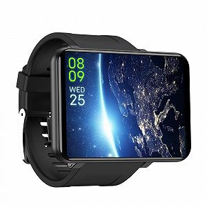 Смарт-годинник з Sim картою 4G LEMFO LEMT 3G+32G силіконовий ремінець Black 16720 - Фото 1