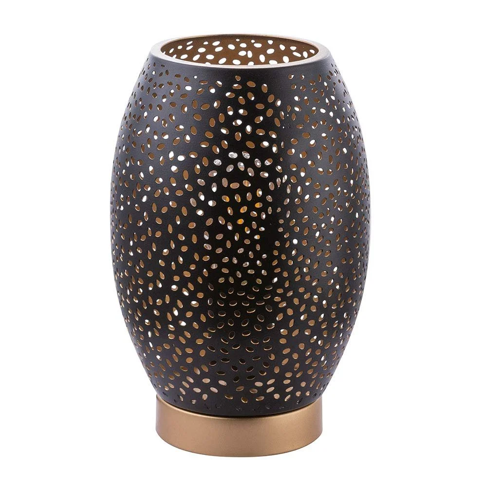 Настольная лампа GLOBO Narri 24002S Металл Золотистый/Черный матовый, фото №1