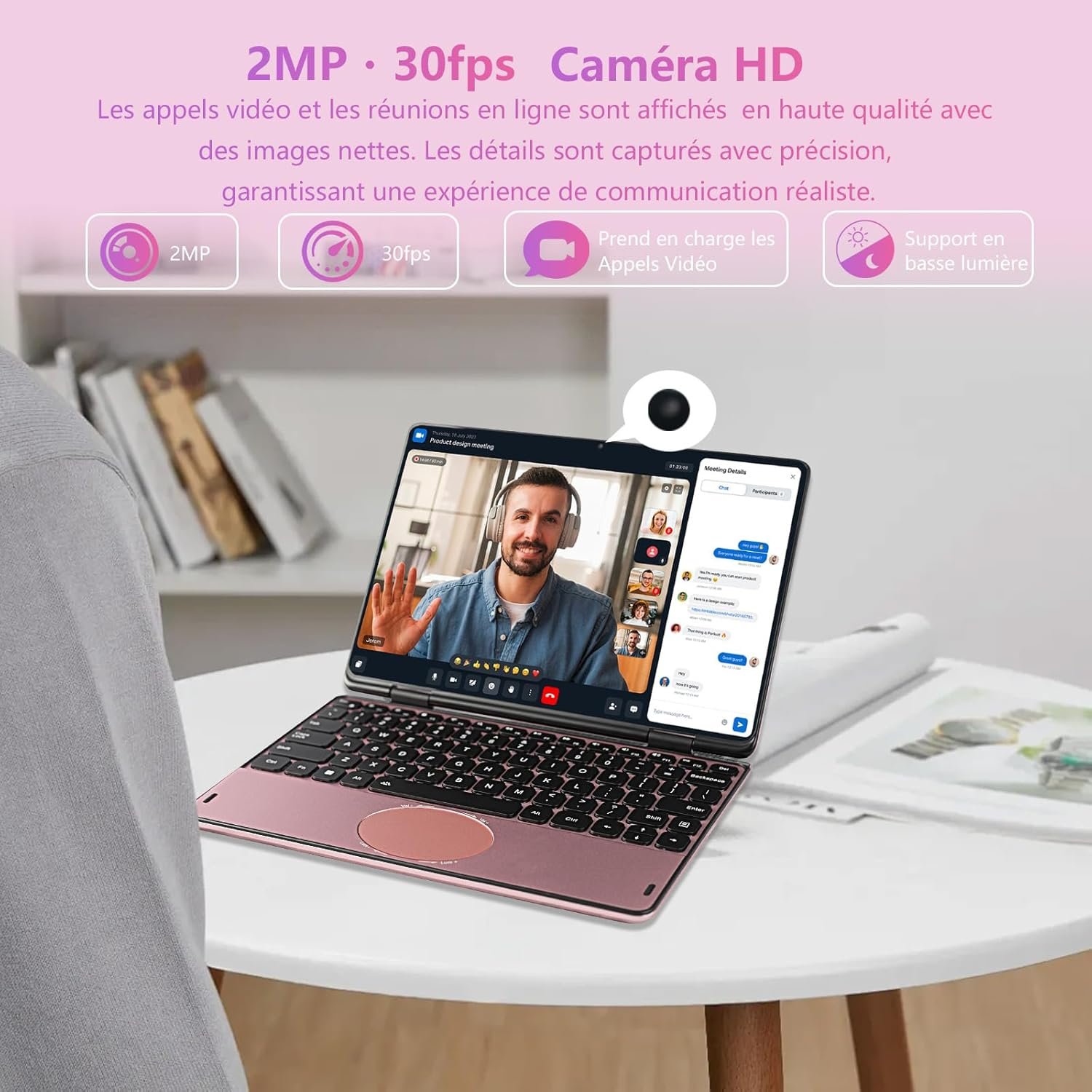 Сенсорний ноутбук 14" LONGEVINCE N158 Intel N100 RAM 16GB SSD 256GB Windows 11 (UKR), фото №8