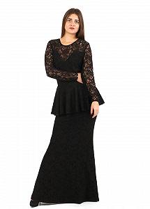 Платье Enna Levoni L Черный (ND-13532-Black) synthetic.ua - Фото 1