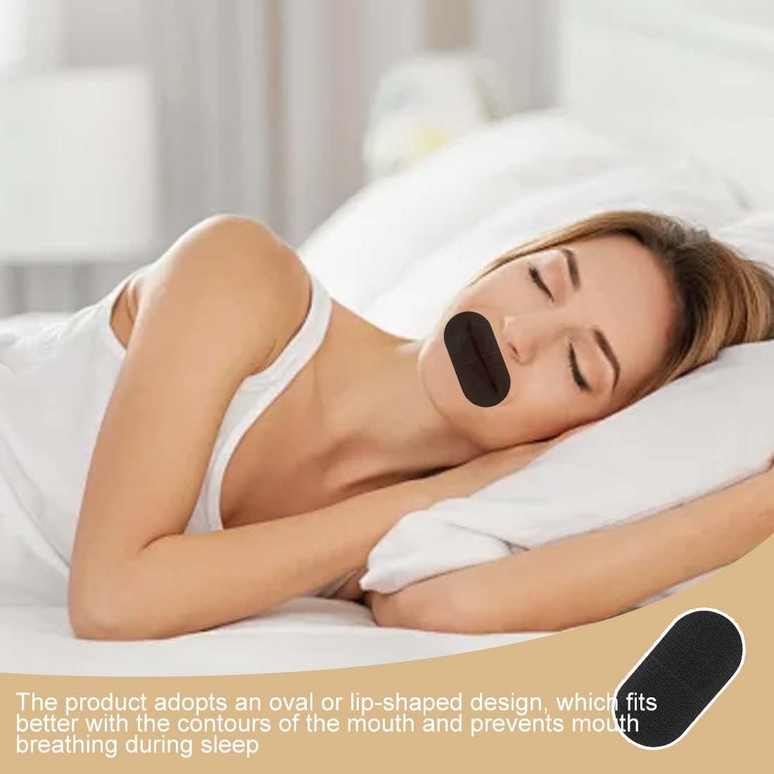 Пластыри для сна 30 шт. Против храпа, против дыхания ртом, гипоаллергенные и дышащие, пластыри против храпа, фото №4