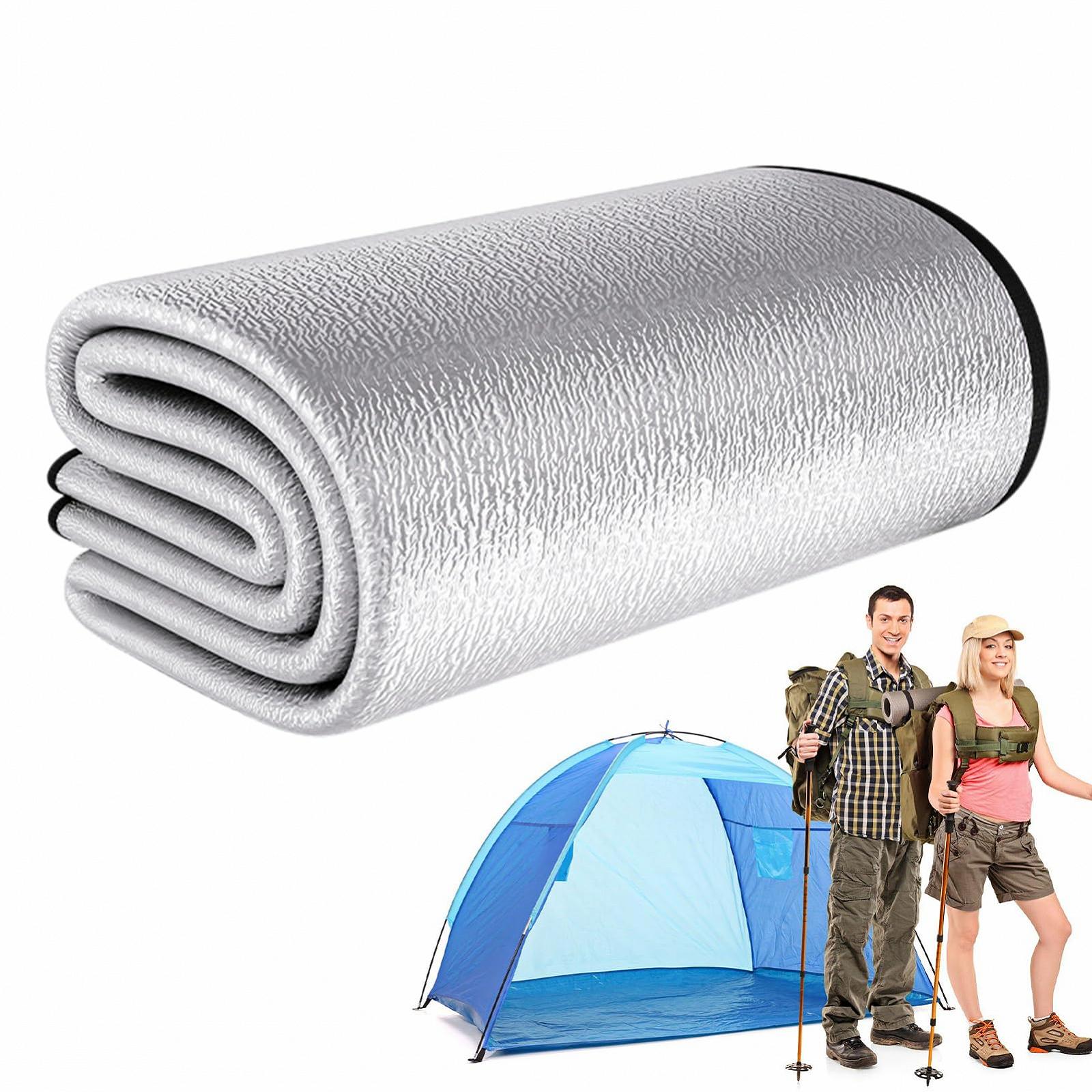 Мат Outdoor Survival Double Sided Compact Camping Mat Thermal Protection Waterproof Insulating Ground Mat Packable Ground Mat, фото №1