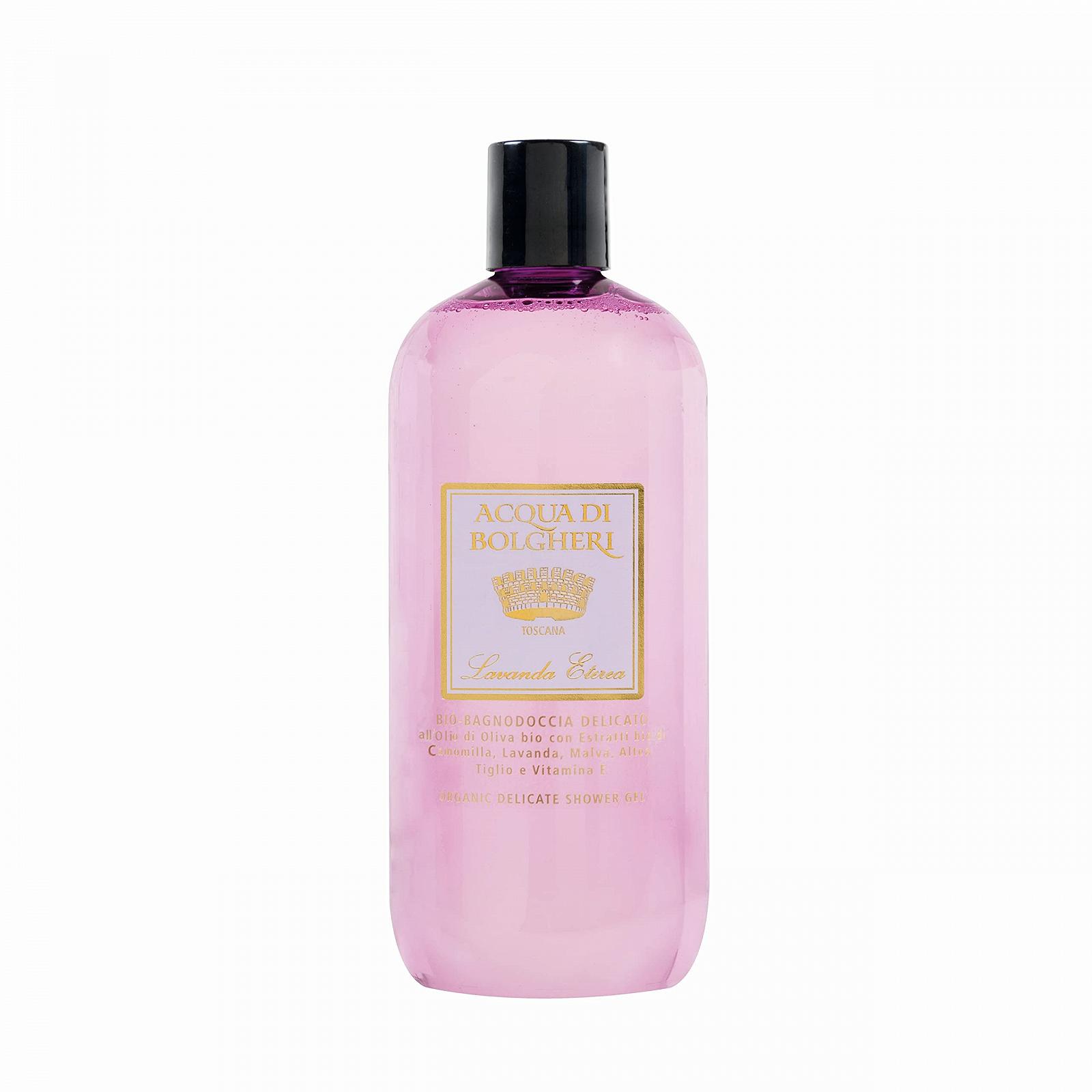 Гель для душу та ванни Dr. Taffi Acqua di Bolgheri Lavender Organic & Vegan 500 мл, фото №1