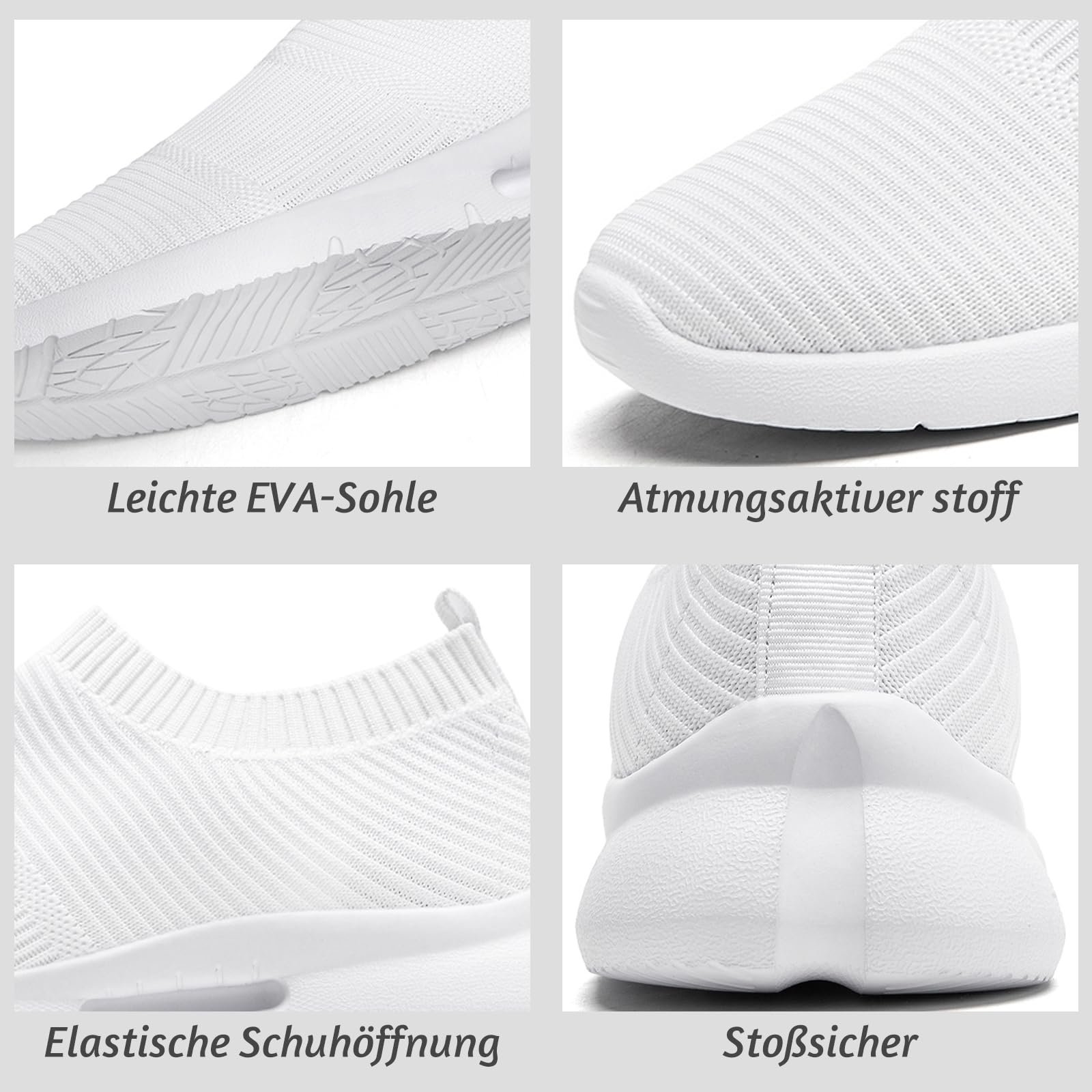 Кросівки JUEQIBAA Без шнурків Чоловічі спортивні кросівки, фото №5