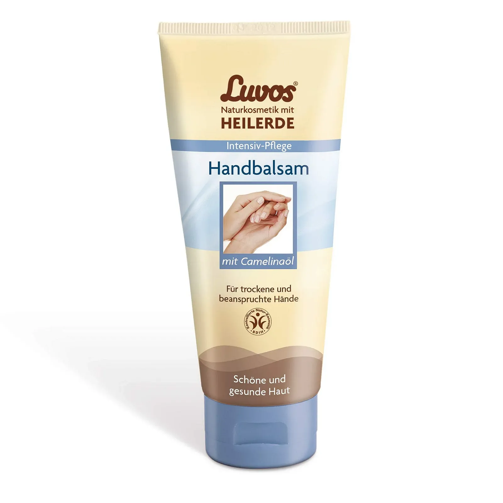 Бальзам для рук Luvos Intensive Care з олією рижію, 50 мл, фото №1