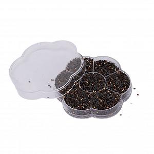 Стразы для ногтей Плоские Цветные 14400 штук Crystal Yellow synthetic.ua - Фото 1