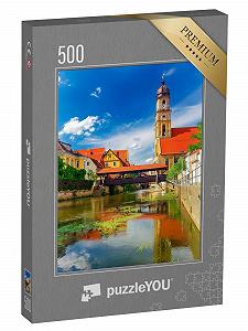 Пазл puzzleYOU Amberg in der Oberpfalz, Bayern 500 элементов - Фото 1