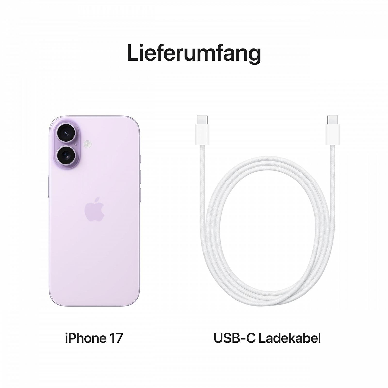 Смартфон Apple iPhone 17 256GB 6.3" ProMotion Чип A19 Лавандовый, фото №6 Смартфон Apple iPhone 17 256GB 6.3" ProMotion Чип A19 Лавандовый, фото №6