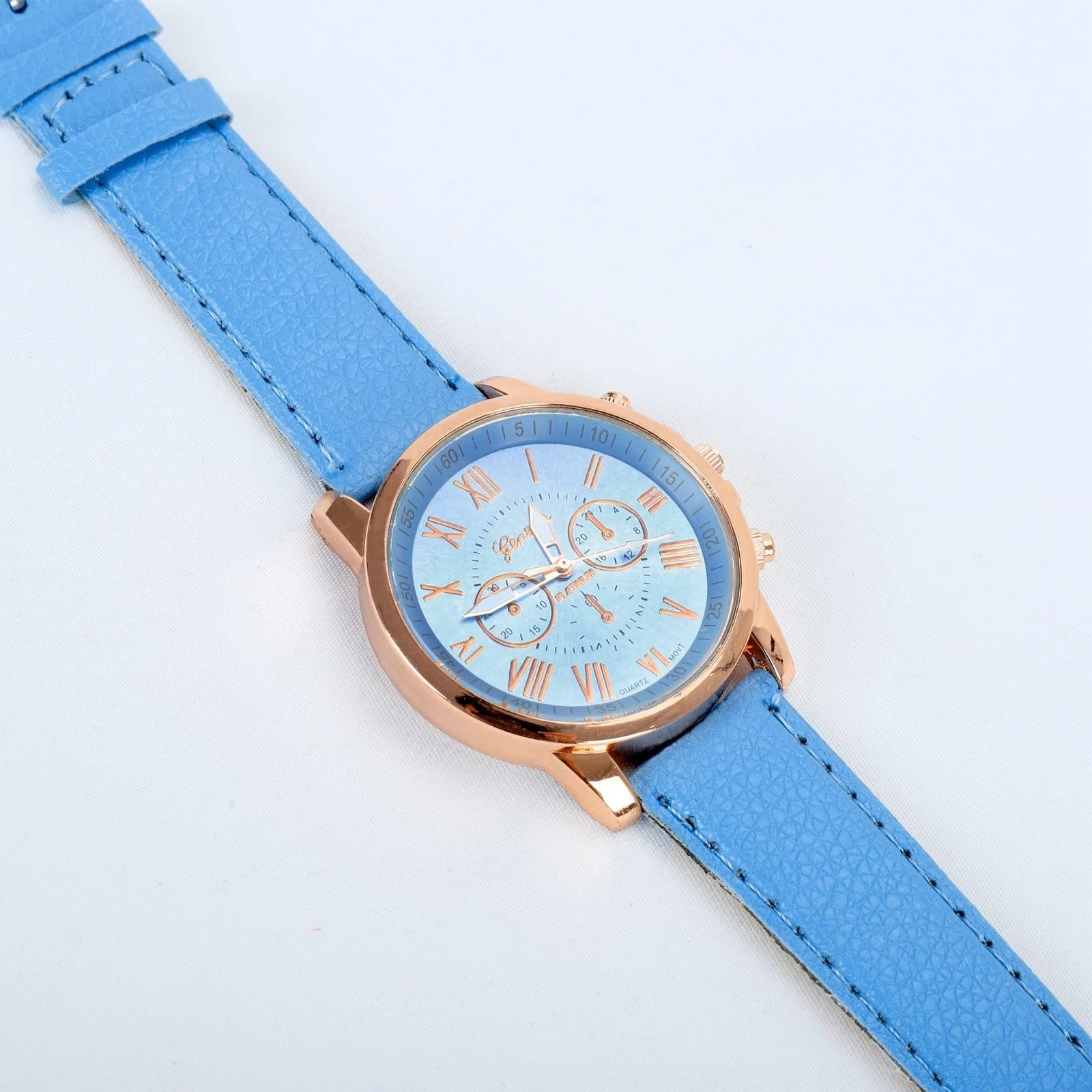 Чоловічий браслет годинник Generisch Кварцовий аналоговий з римськими цифрами, фото №5