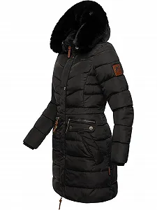 Женское зимнее пальто Navahoo Paula, теплое стеганое пальто, длинное, с капюшоном synthetic.ua - Фото 1