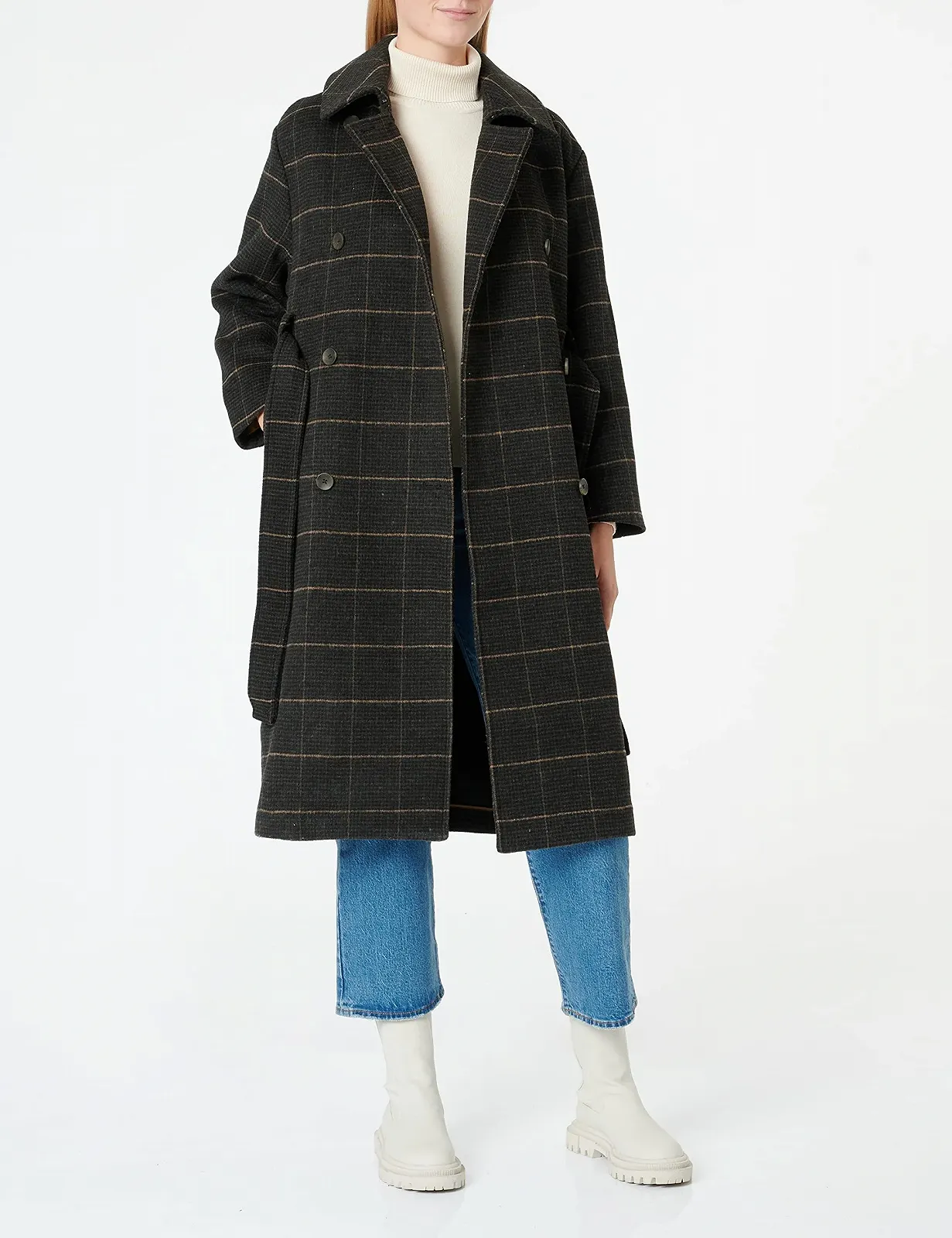 Пальто MUSTANG Heather Шерсть Женский, фото №2