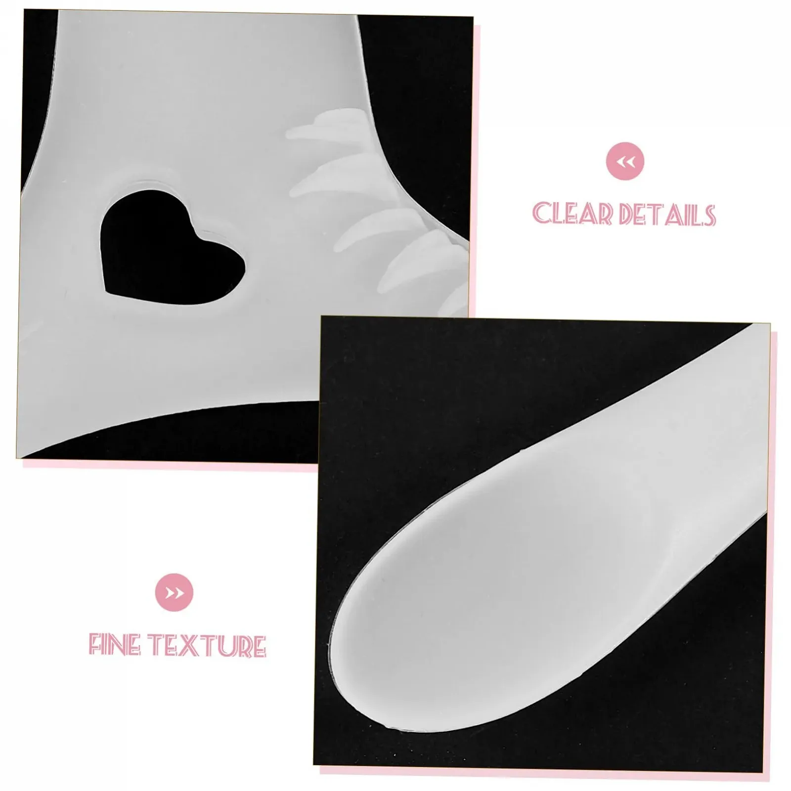 Трафарет для штамповки подводки для глаз Силиконовая форма для стрелок, фото №5