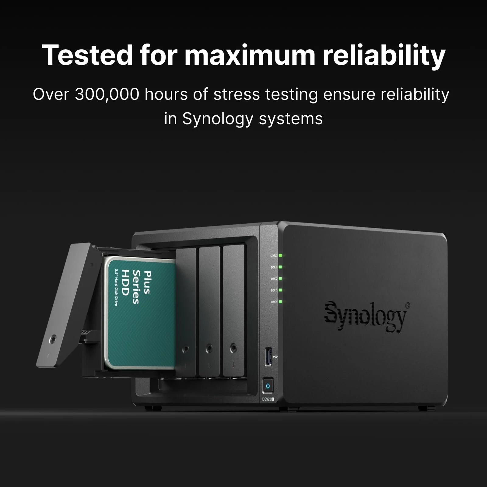 Жесткий диск Synology HAT3310 8TB 3.5" SATA MTTF 1 миллион часов, фото №4